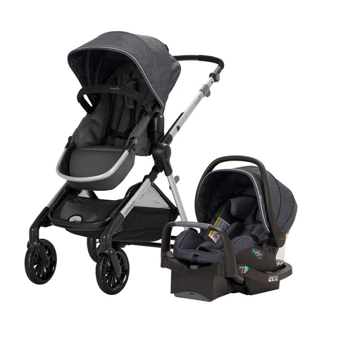 Evenflo Pivot Xpand Modular Travel System w/ SafeMax Infant Car Seat