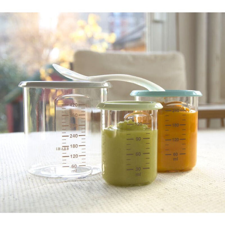 Beaba Maxi+ Portion Jar 420ml (Assorted Colours)