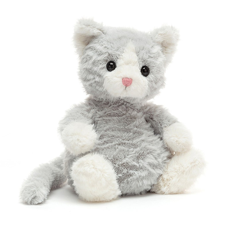 JellyCat Mitten Kitten Shimmer - H19cm-1