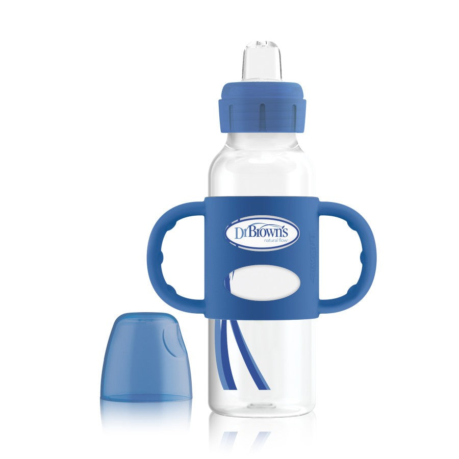 Dr. Brown’s® Milestones™ Narrow Sippy Bottle w Handles (Assorted Designs)-3
