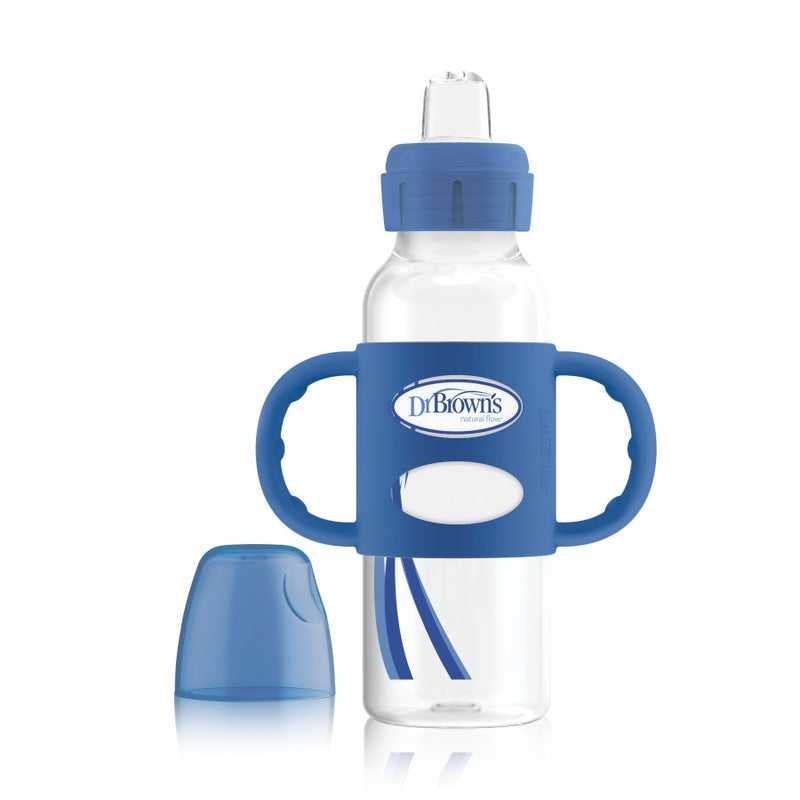 Dr. Brown’s® Milestones™ Narrow Sippy Bottle w Handles (Assorted Designs)-3