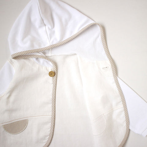 Hoppetta UV Barker - White | Little Baby.