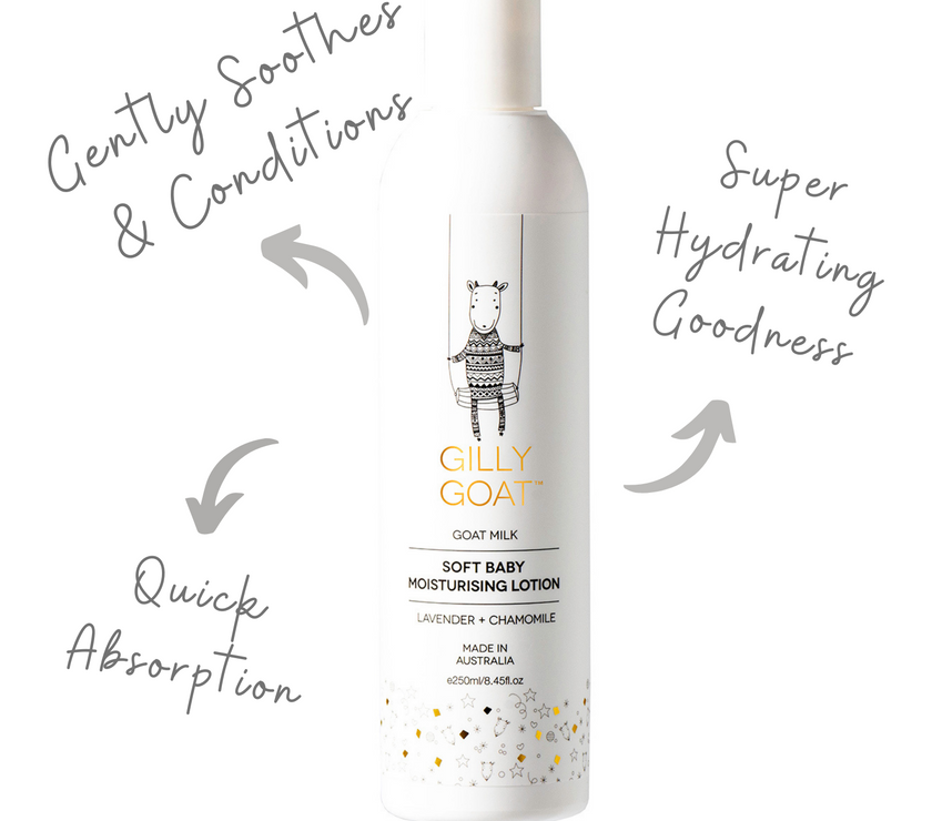 GILLY GOAT Soft Baby Mositurising Lotion 250ml | Little Baby.