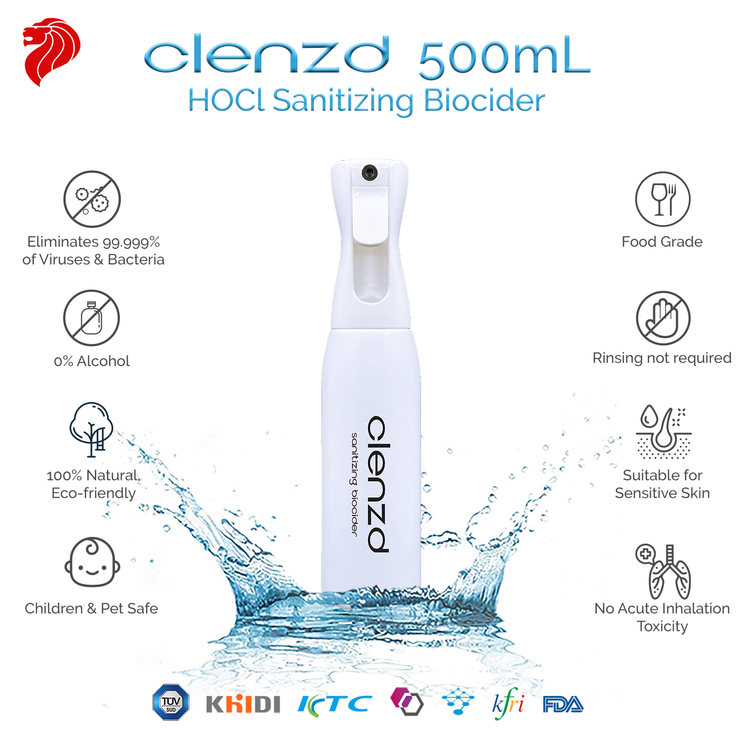 Clenzd Sanitizing Spray 500ml | Little Baby.