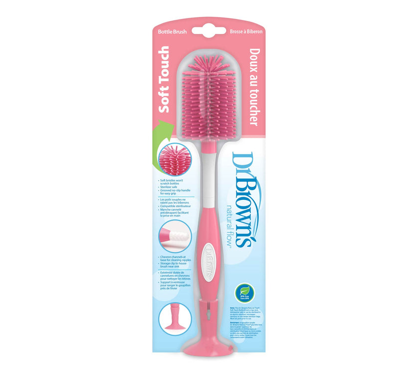 Dr. Brown’s Soft Touch Bottle Brush (Assorted Designs)