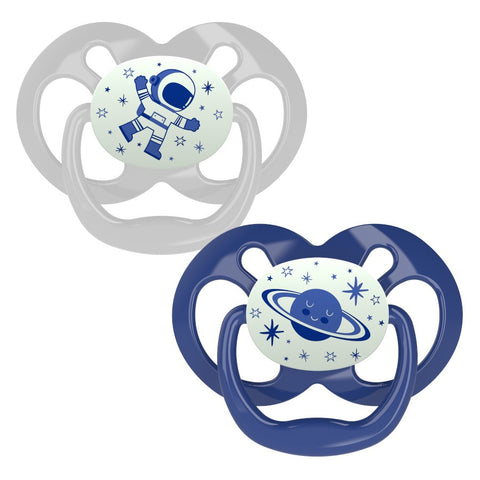 Dr. Brown’s Advantage Pacifiers Twin Pack (Assorted Designs)