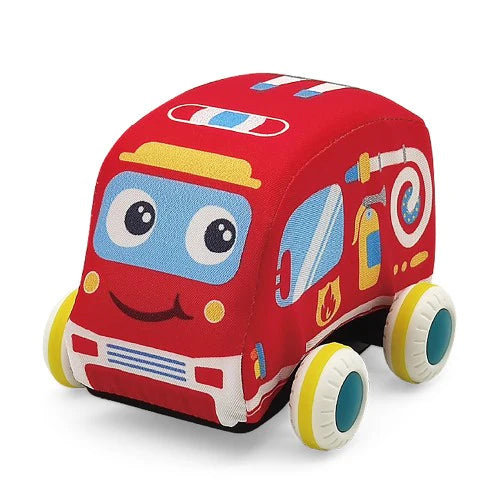 Lucky Baby Soft Pull Back Vehicle Set-6