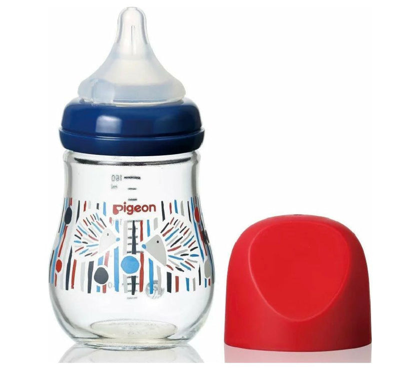 Pigeon SofTouch™ My Precious Glass Nursing Bottle Hedgehog 160ml