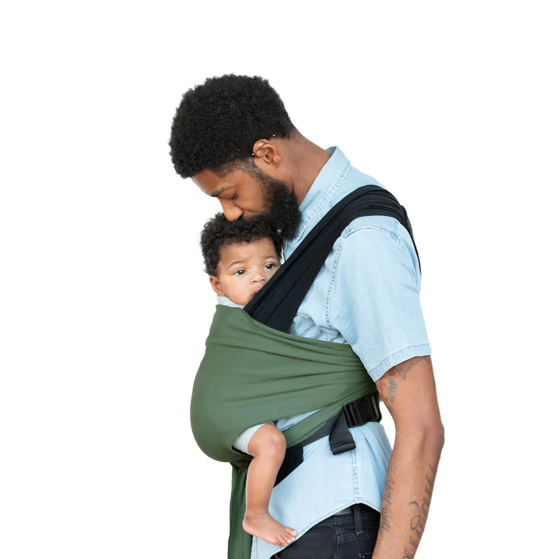 Moby Easy Wrap Carrier - Olive-7