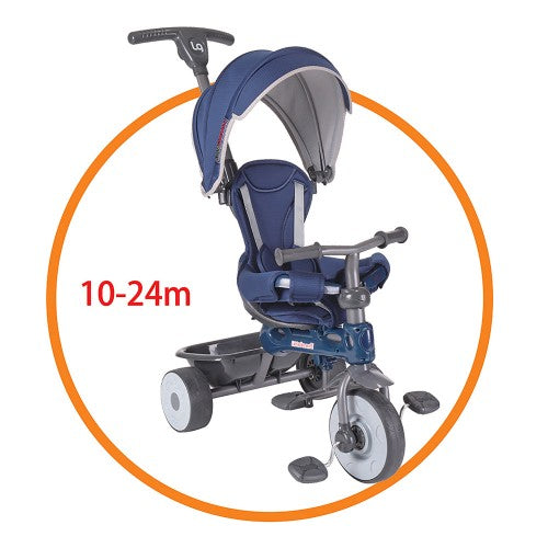 Lucky Baby Classic™ 4-in-1 Tricycle (Assorted Designs)