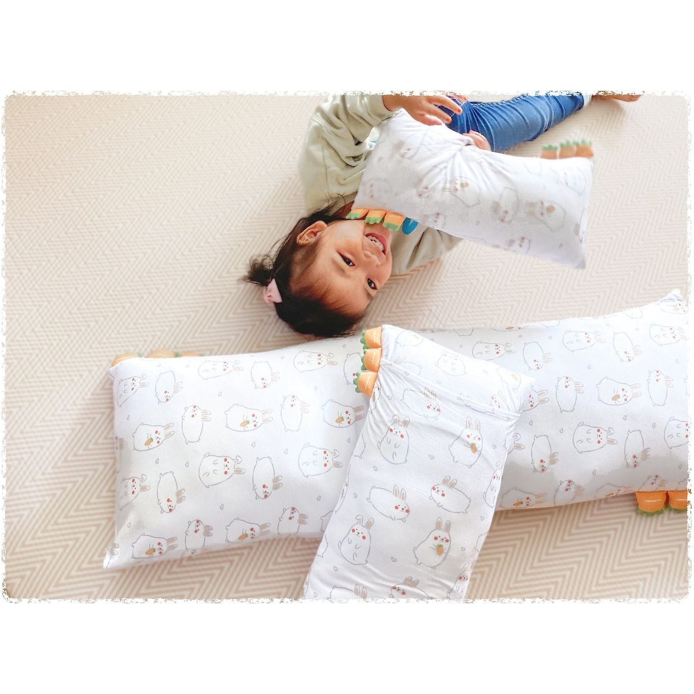 Cho Snuggy Buddy Pillow: Momo Bunny