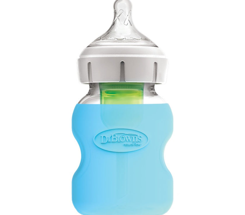 Dr. Brown’s Natural Flow Options+ Glass Baby Bottle Sleeve (Wide-Neck)