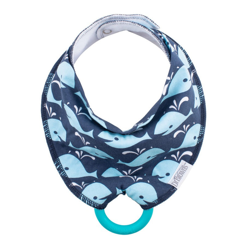 Dr. Brown’s Bandana Bibs w Teether (Assorted Designs)-3