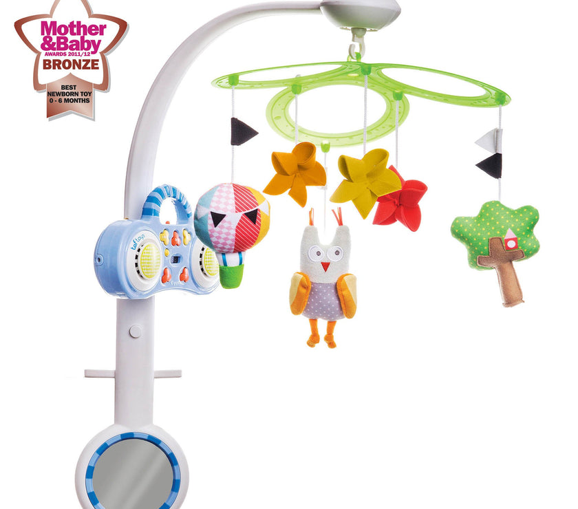 Taf Toys MP3 Stereo Owl Mobile | Little Baby.