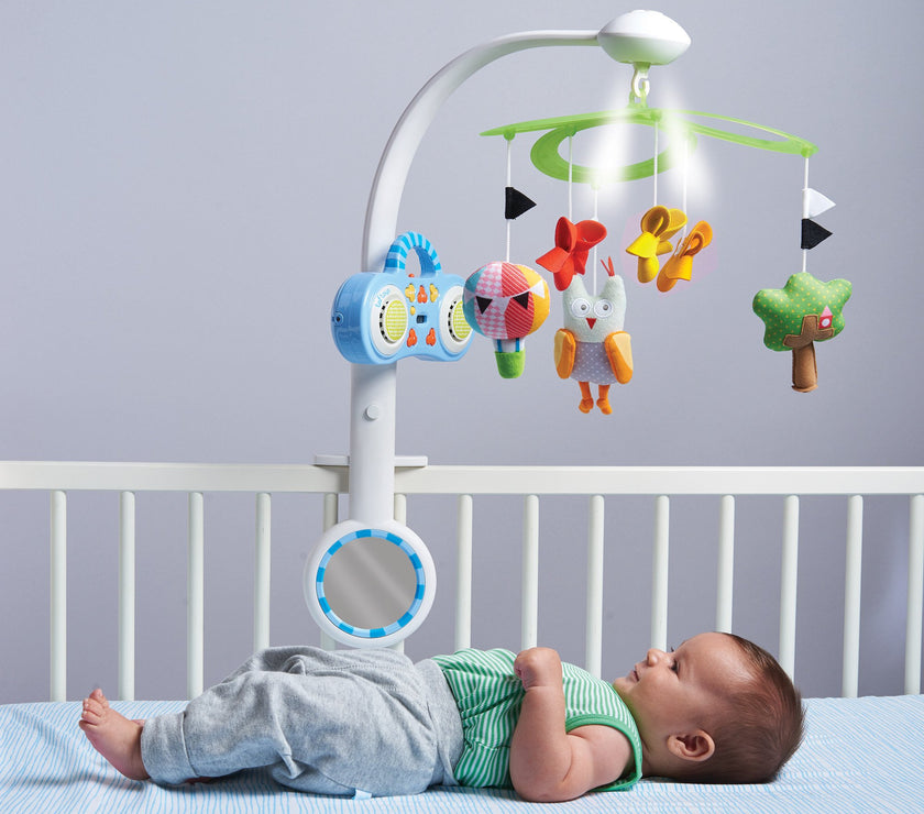 Taf Toys MP3 Stereo Owl Mobile | Little Baby.