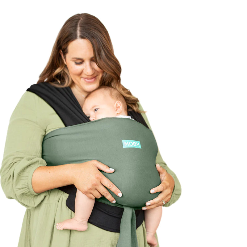 Moby Easy Wrap Carrier - Olive-1