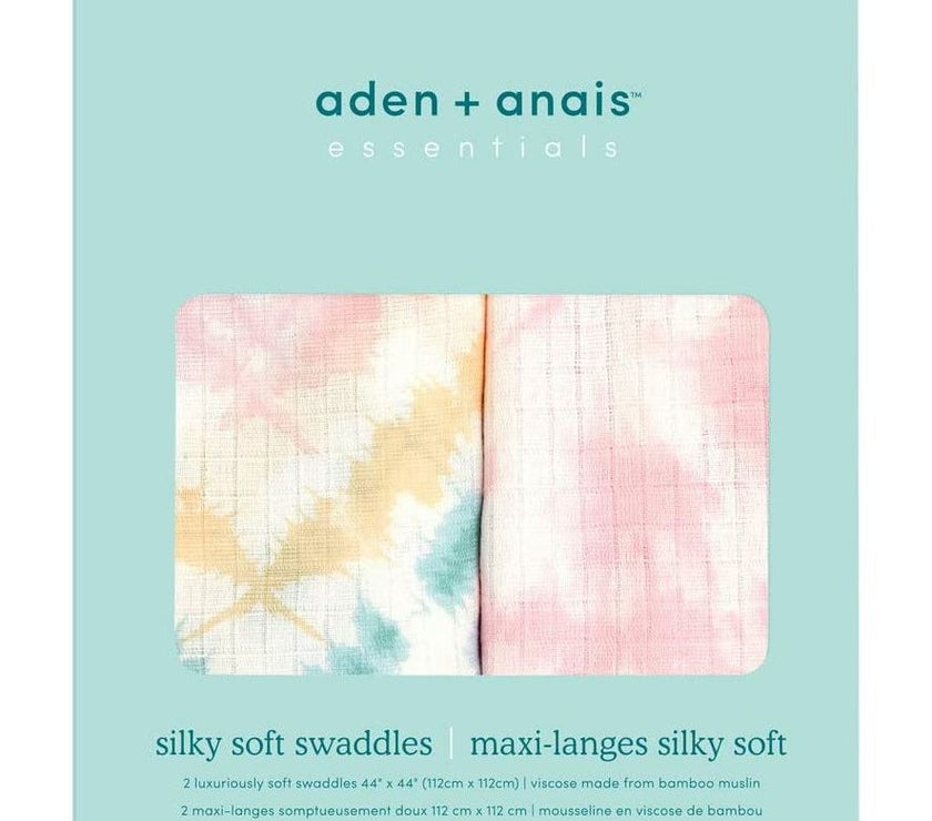 Aden + Anais essentials silky soft muslin swaddle 2-pack - Color
