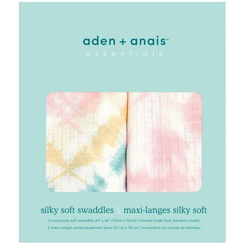 Aden + Anais essentials silky soft muslin swaddle 2-pack - Color