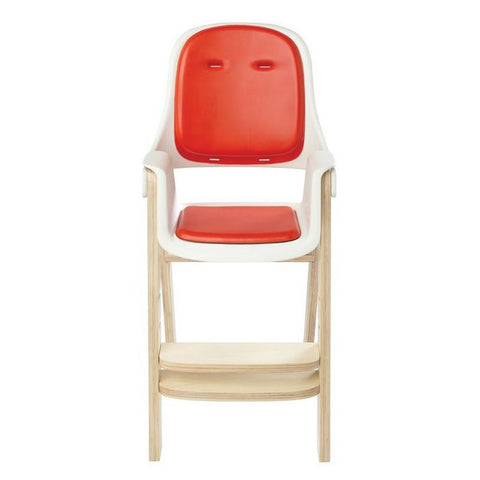 Oxo Tot Sprout High Chair - Orange/Birch | Little Baby.