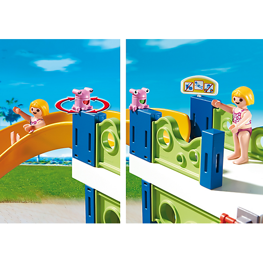 Playmobil 6669 Water Park with Slides *New!* | Little Baby.