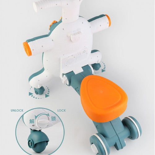 Lucky Baby 3-in-1 Musical Baby Walker (Music with Lights)