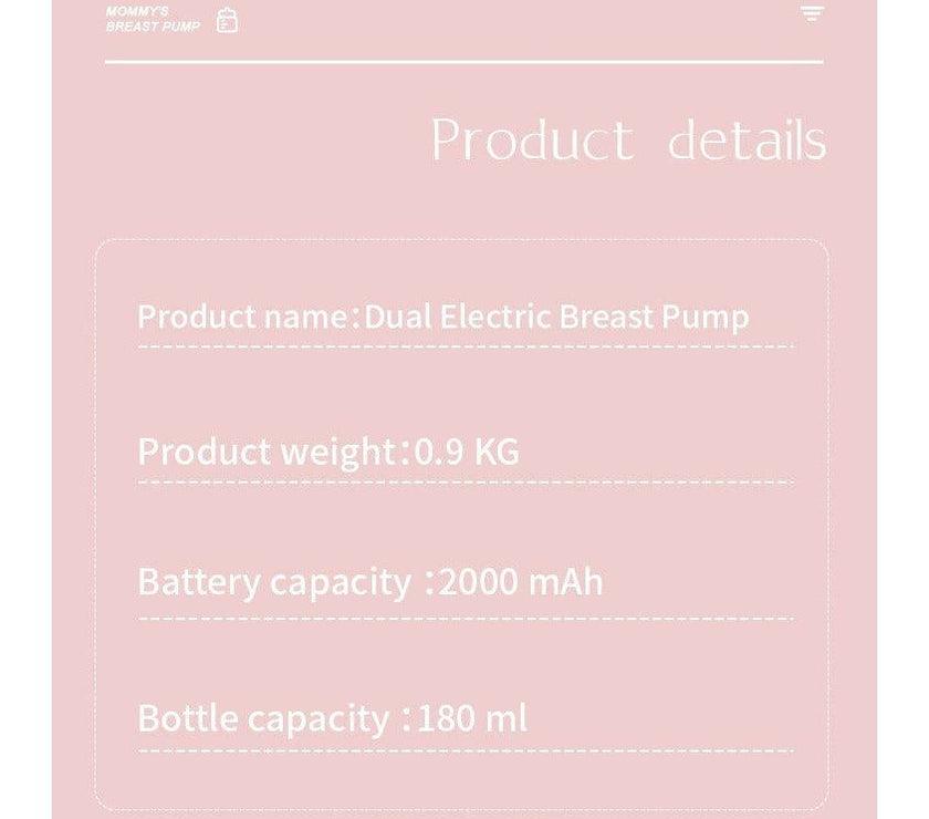 Maxi Maison Mini Me Electric Breast Pump Automatic Double RH688