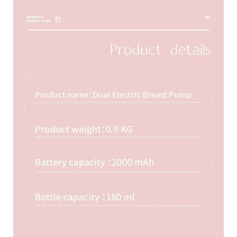 Maxi Maison Mini Me Electric Breast Pump Automatic Double RH688-2