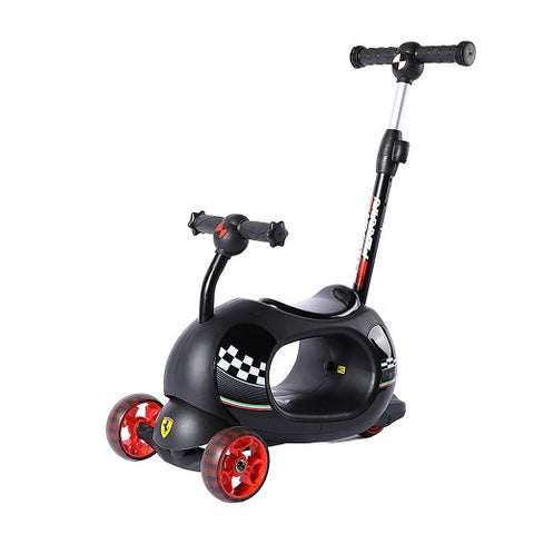 Lucky Baby 4-in-1 Twist Scooter - Black