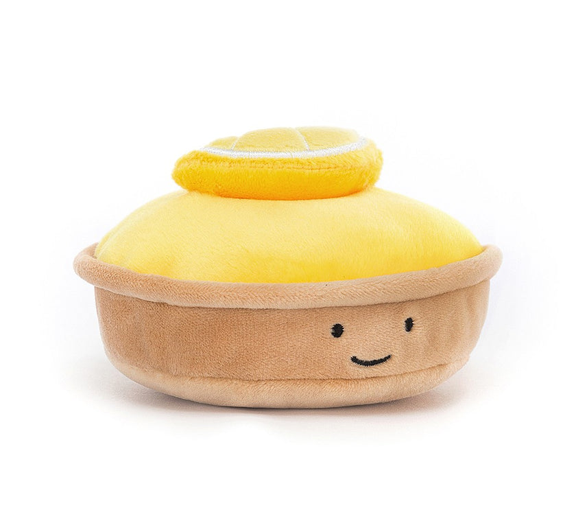 Jellycat Pretty Patisserie Tarte Au Citron - H5cm