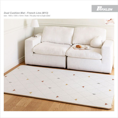 Parklon Dual Cushion Playmat - French Line (M13)