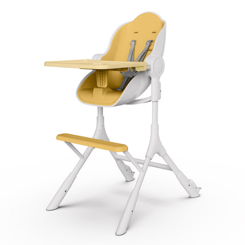 Oribel Cocoon Z High Chair - Lemonade Yellow