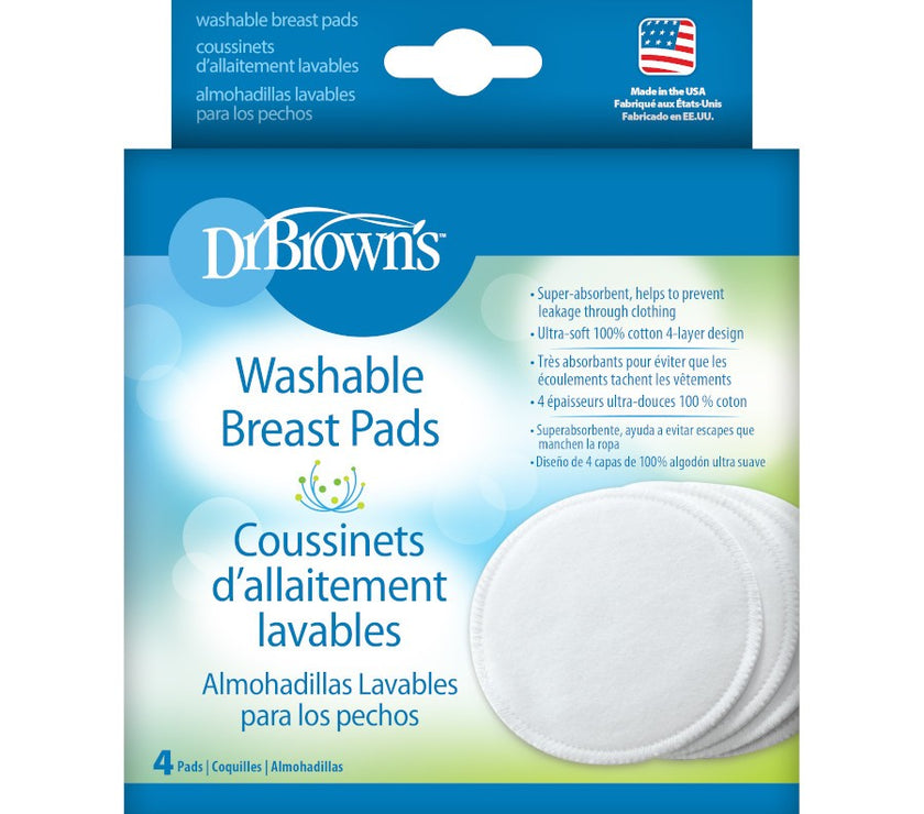 Dr. Brown’s Washable Breast Pads 4pcs