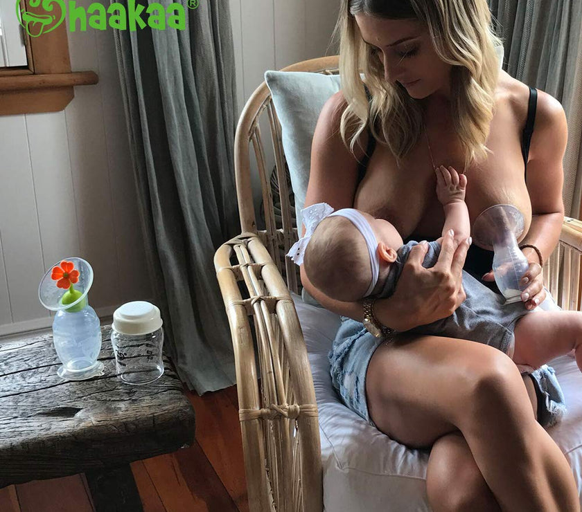 Haakaa Gen 2 Silicone Manual Breast Pump, 150ml (New w/ Suction Base) | Little Baby.