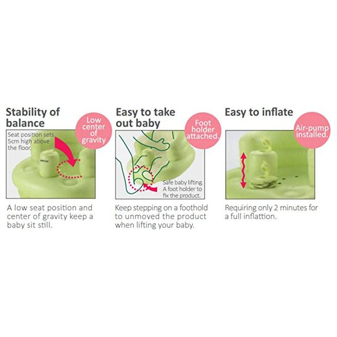 Richell Airy Baby Chair-2