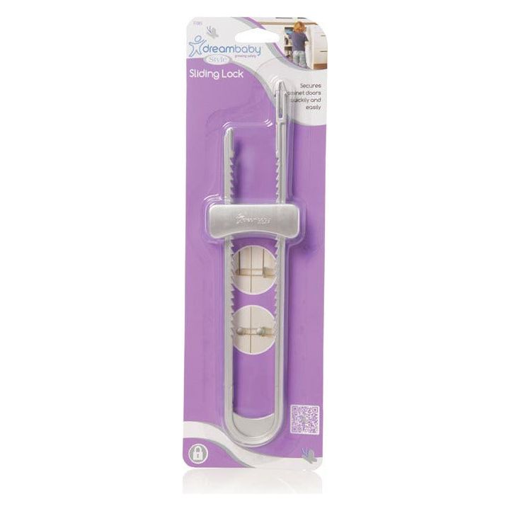 Dreambaby Sliding Lock - Silver DB01005 | Little Baby.