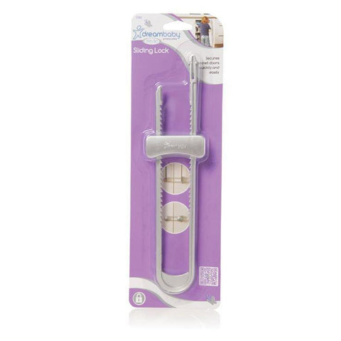 Dreambaby Sliding Lock - Silver DB01005 | Little Baby.