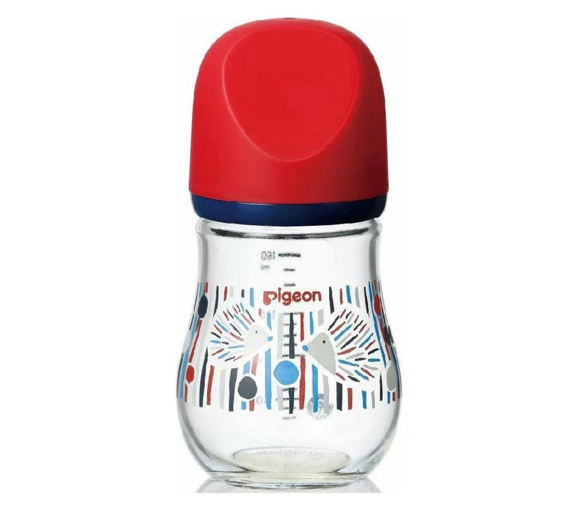 Pigeon SofTouch™ My Precious Glass Nursing Bottle Hedgehog 160ml