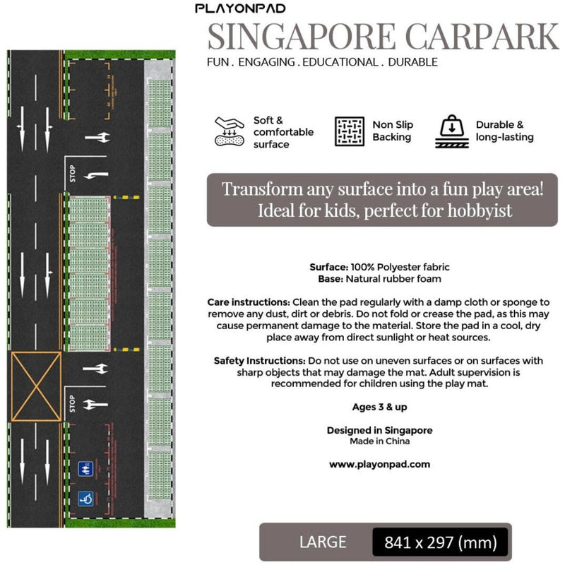 Playonpad Singapore Road & Car Park Mat-3