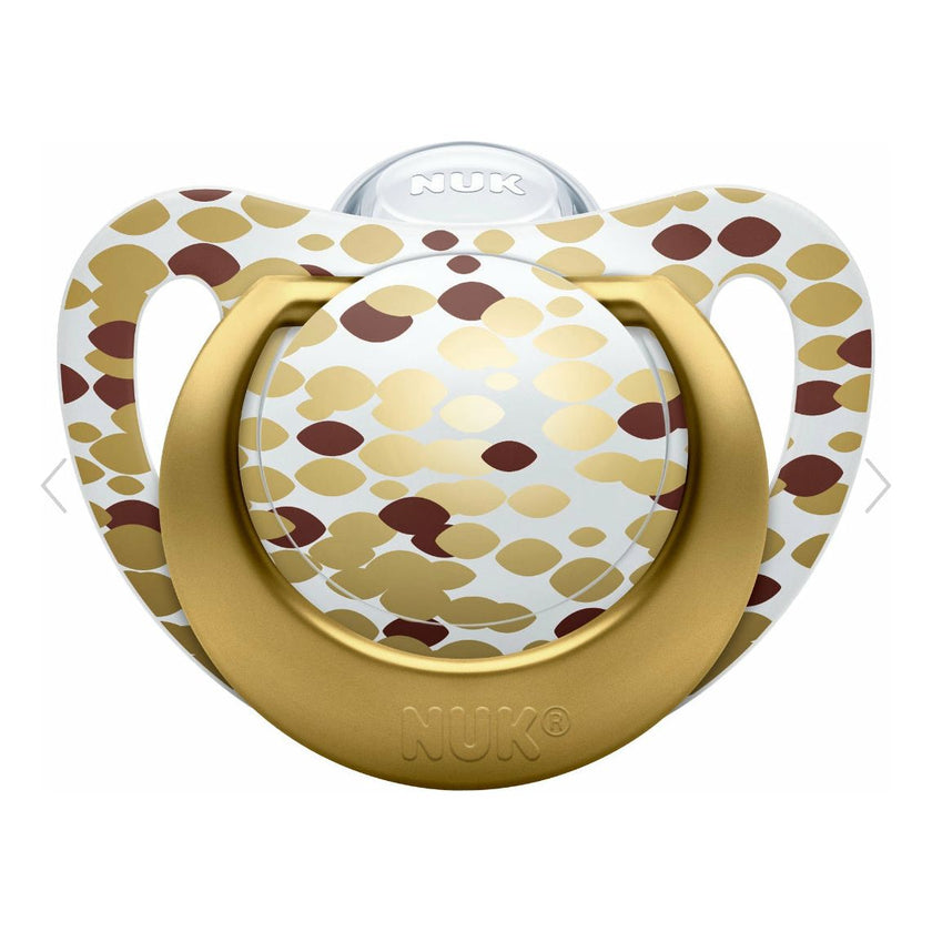NUK Gold Limited Edition Set First Choice Plus Baby Bottle with Genius Soother