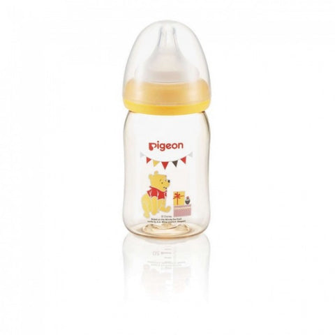 Pigeon SofTouch PPSU Nursing Bottle (Winnie The Pooh) - 160ml | Little Baby.
