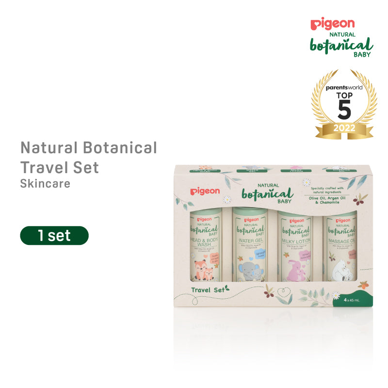 Pigeon Natural Botanical Baby Travel 2 Set