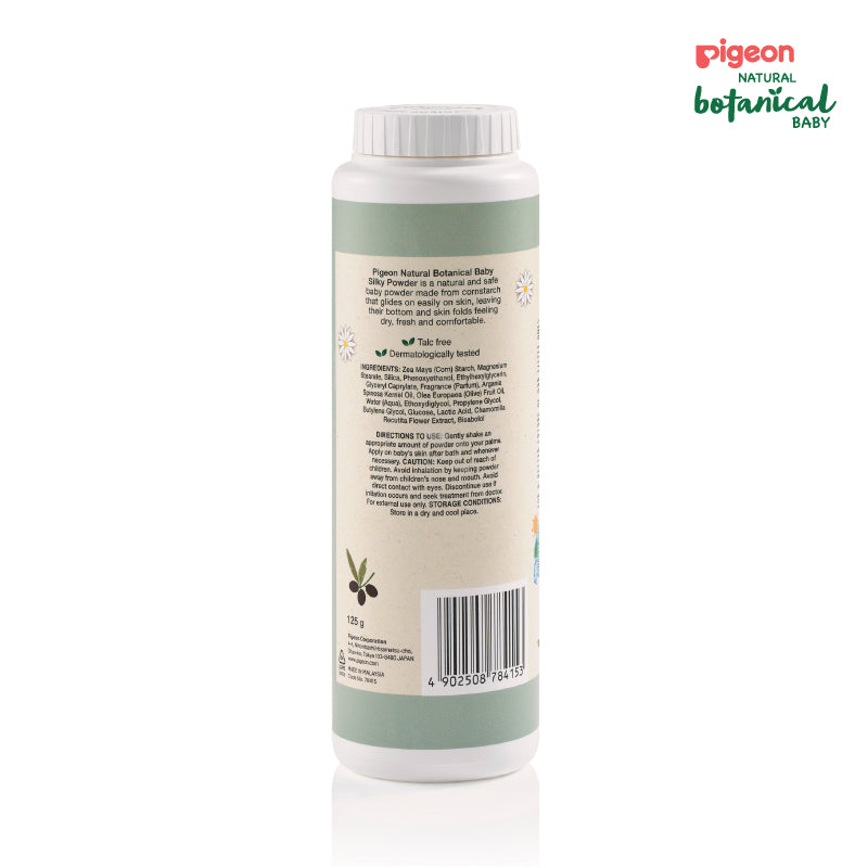 Pigeon Natural Botanical Baby Silky Powder 125g x5