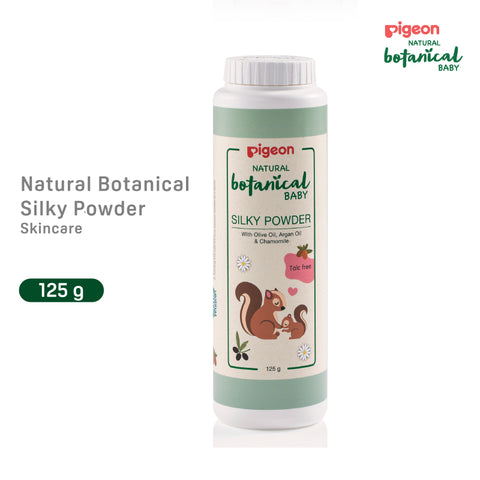 Pigeon Natural Botanical Baby Silky Powder 125g x5