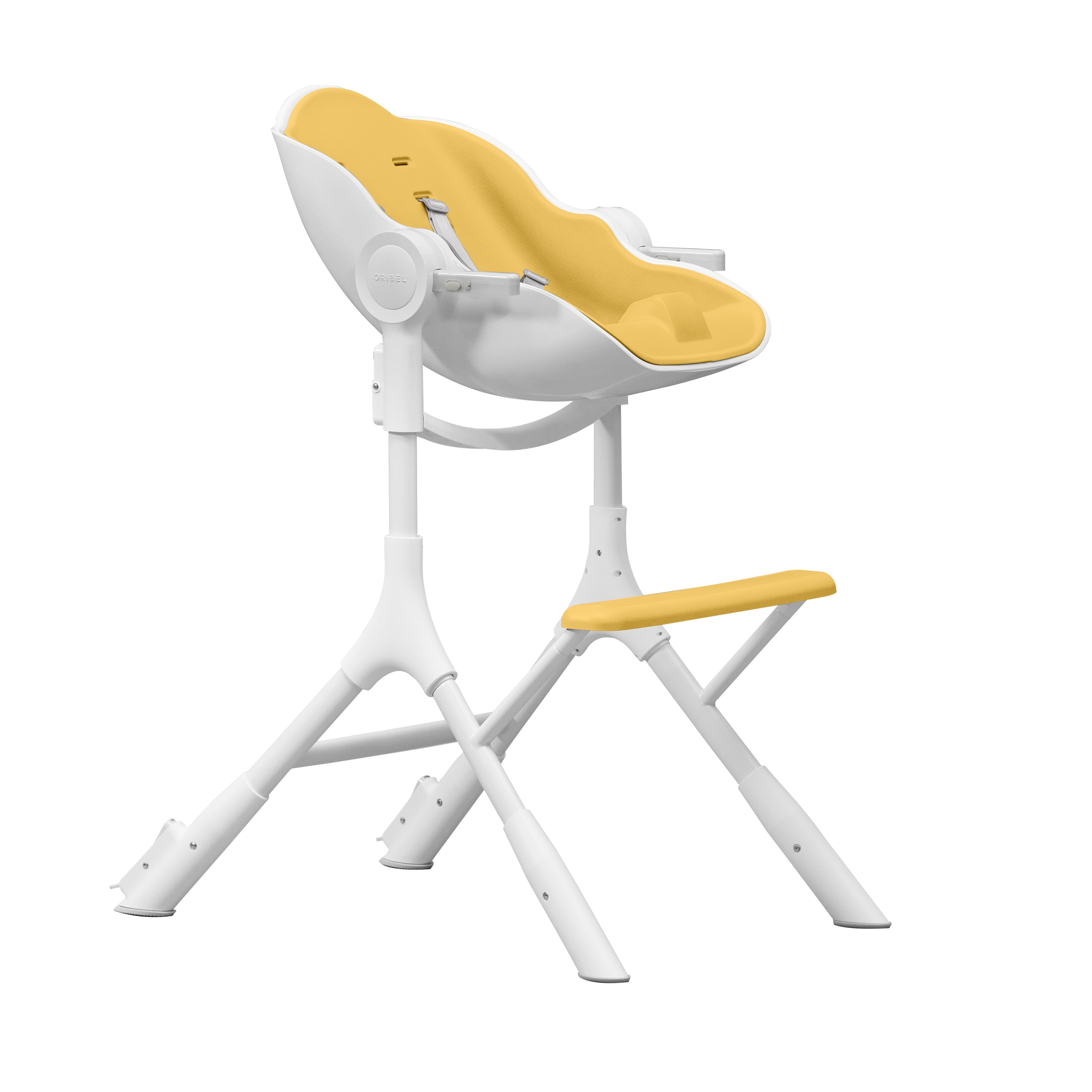 Oribel Cocoon Z High Chair - Lemonade Yellow