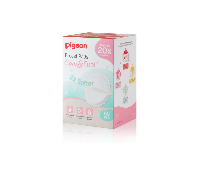 Pigeon Breast Pads Comfy Feel 60PCS