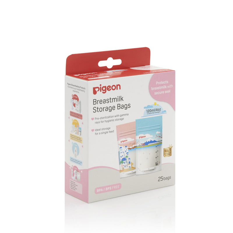 Pigeon Breast Milk Storage Bags 120ml Holidays (25pcs)-2