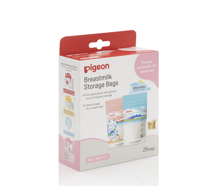 Pigeon Breast Milk Storage Bags 180ml Animals (25pcs)