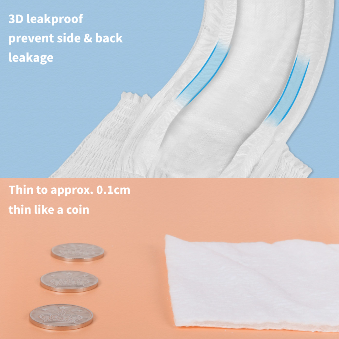 Besuper Ultra-Thin Tape Diapers (Size S to M)