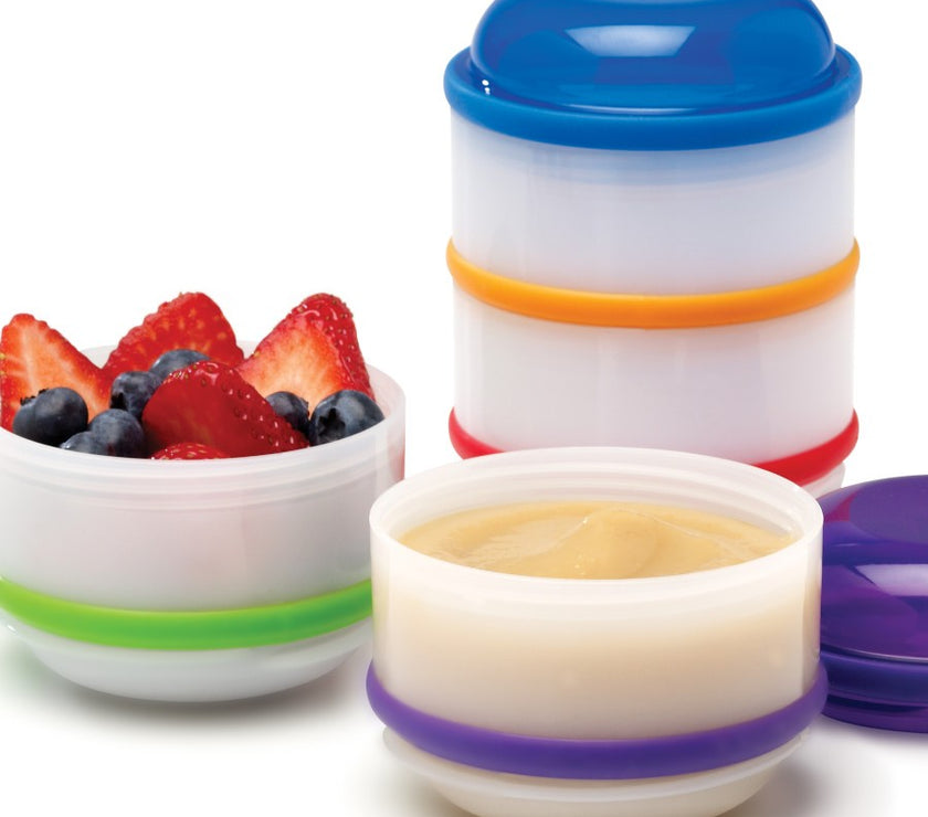 Dr. Brown’s Snack-A-Pillar Snack & Dipping Cups 4pcs Set