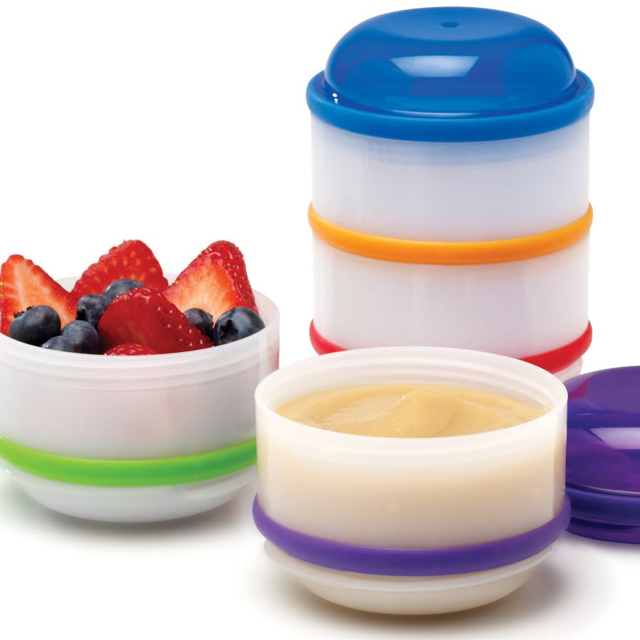 Dr. Brown’s Snack-A-Pillar Snack & Dipping Cups 4pcs Set